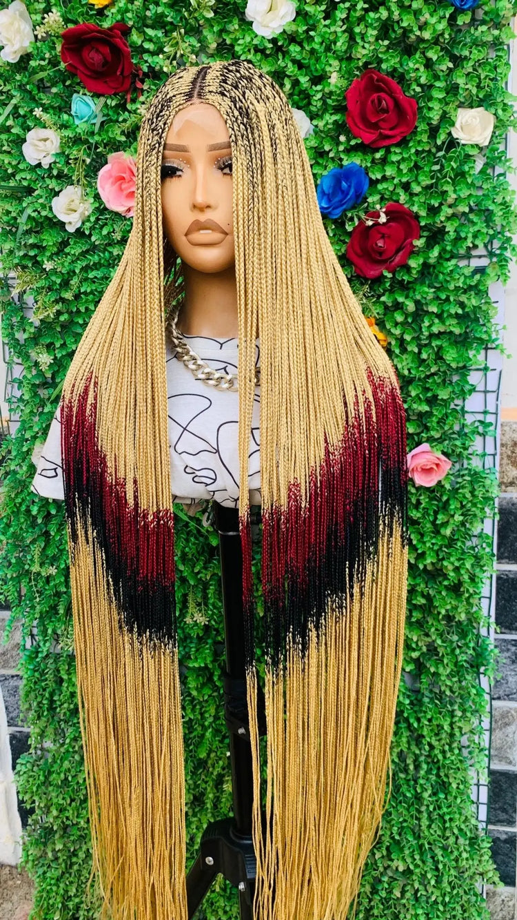 BRAIDED WIGS ON 2*4 LACE CLOSURE d.glitterzwigs