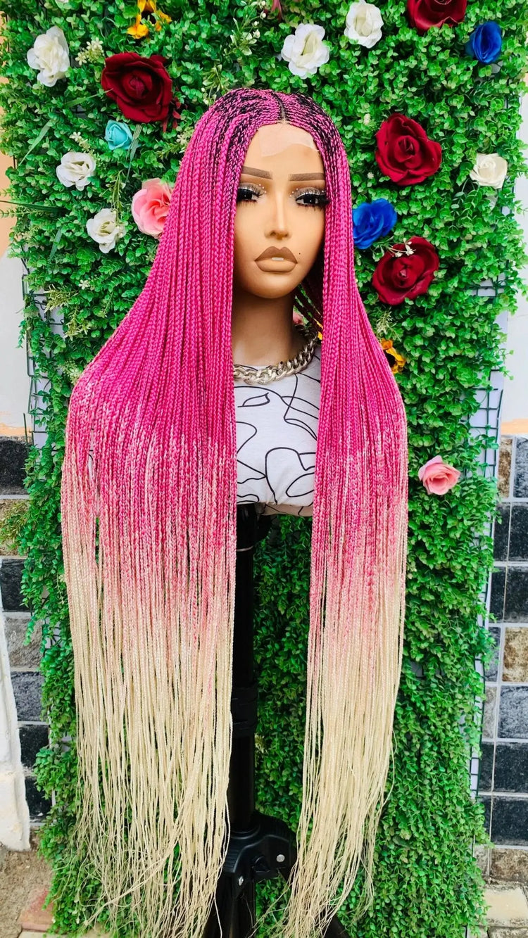 BRAIDED WIGS ON 2*4 LACE CLOSURE d.glitterzwigs