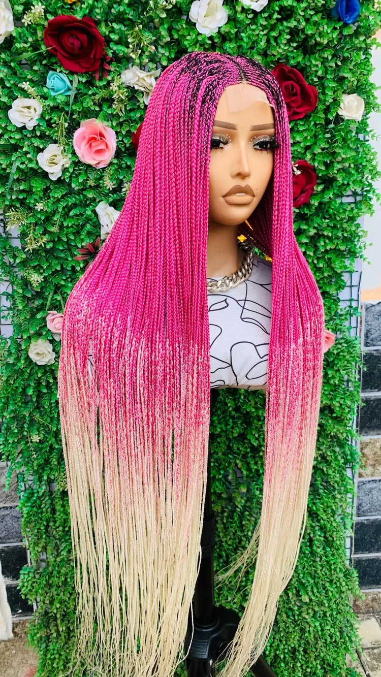 BRAIDED WIGS ON 2*4 LACE CLOSURE d.glitterzwigs