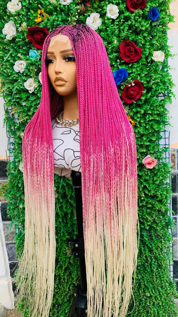 BRAIDED WIGS ON 2*4 LACE CLOSURE d.glitterzwigs