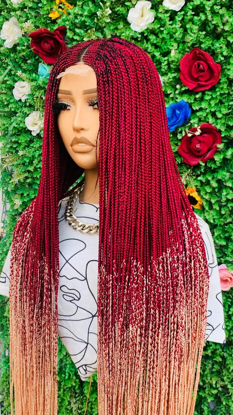 BRAIDED WIGS ON 2*4 LACE CLOSURE d.glitterzwigs