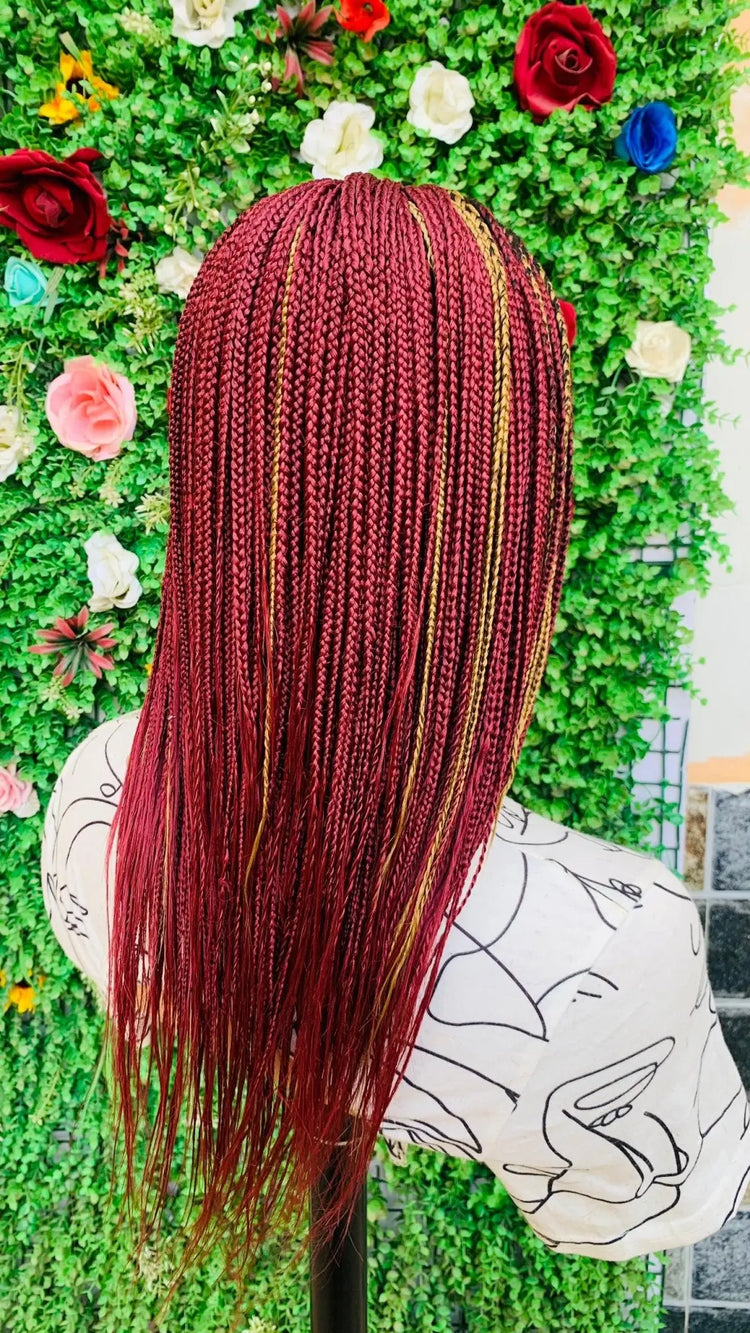 BRAIDED WIGS ON 2*4 LACE CLOSURE d.glitterzwigs