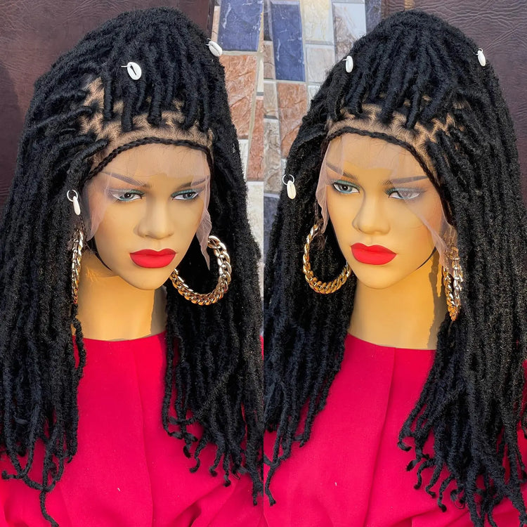DREADLOCKS WIGS ON 13*6 FRONTAL LACE CLOSURE - d.glitterzwigs