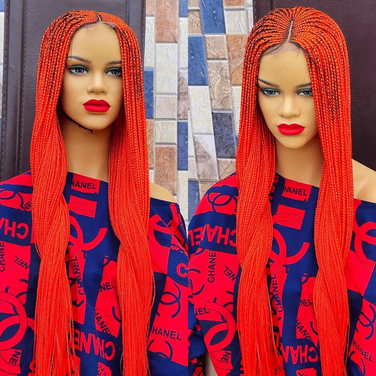 HALF CLOSURE BRAIDED WIGS - d.glitterzwigs