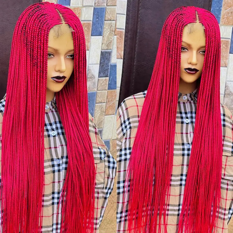 HALF CLOSURE BRAIDED WIGS - d.glitterzwigs