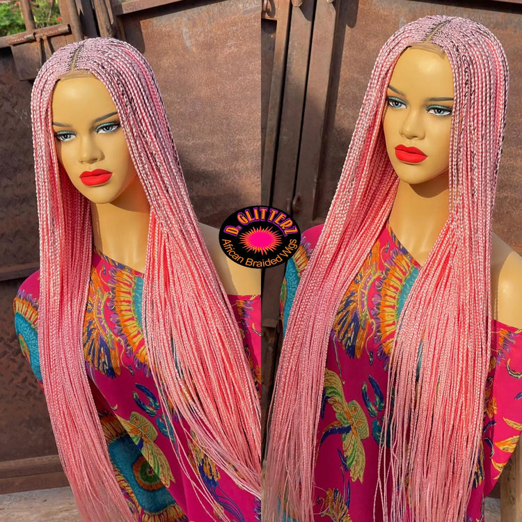HALF CLOSURE BRAIDED WIGS - d.glitterzwigs