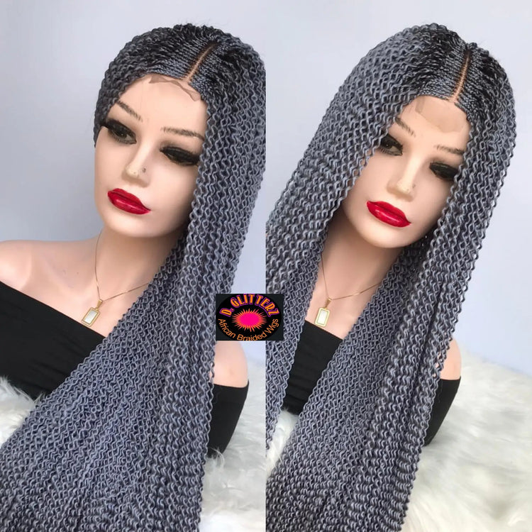 WATERMELON WIGS ON 2*4 LACE CLOSURE - d.glitterzwigs