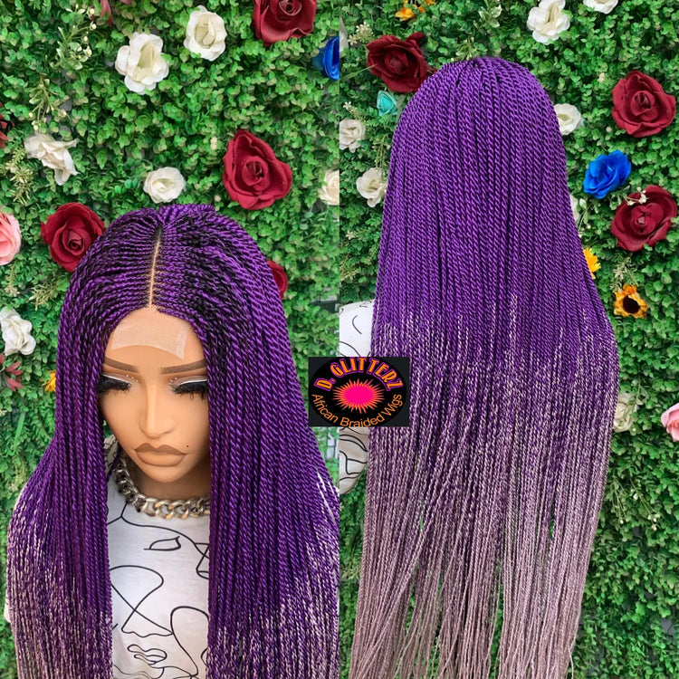 BRAIDED BOB WIGS ON 13*6  LACE CLOSURE - d.glitterzwigs