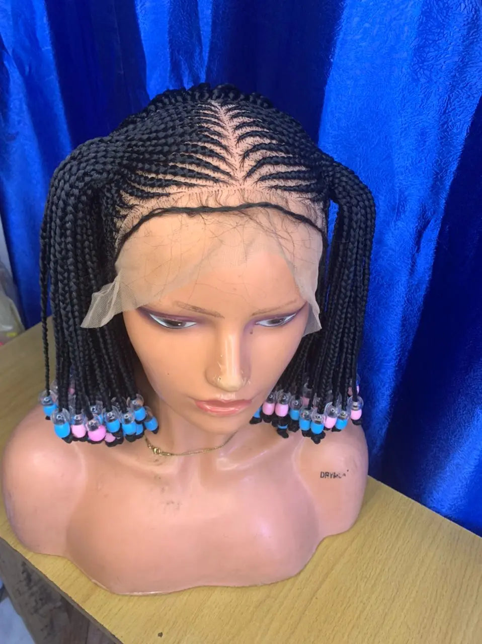 CHILDREN BRAIDED WIGS ON LACE CLOSURE - d.glitterzwigs