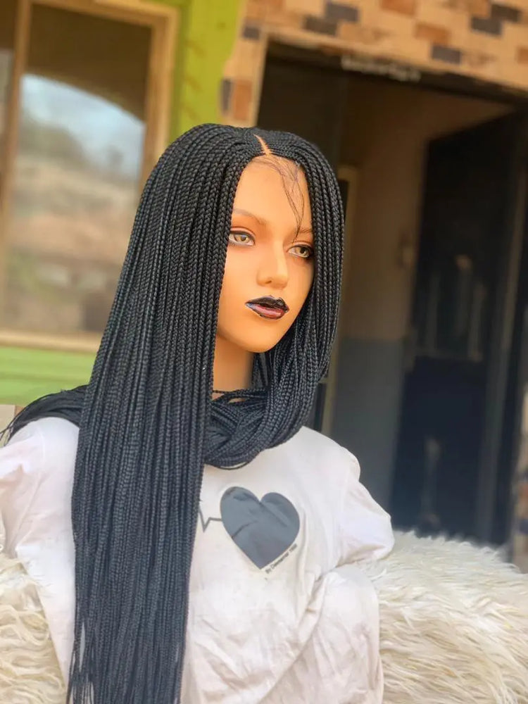 HALF CLOSURE BRAIDED WIGS - d.glitterzwigs