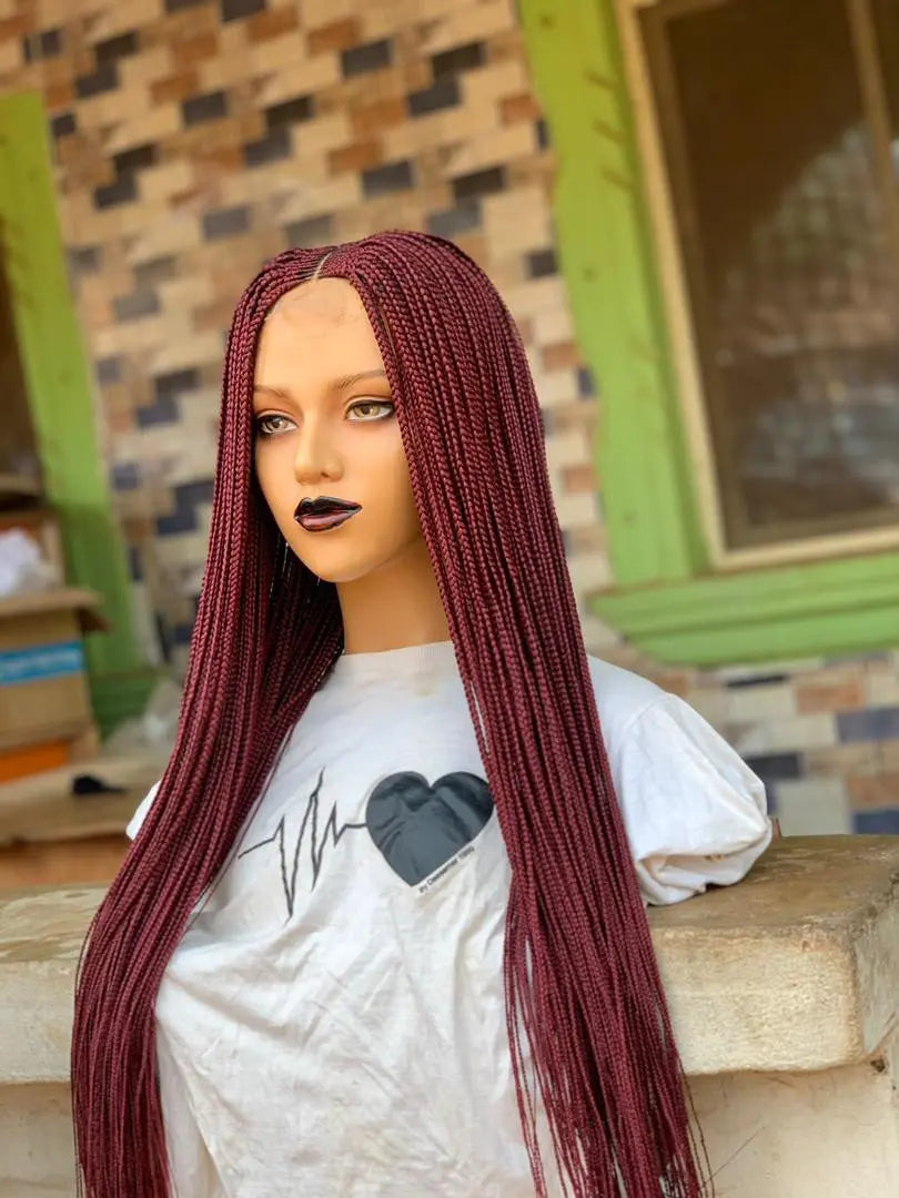 HALF CLOSURE BRAIDED WIGS - d.glitterzwigs